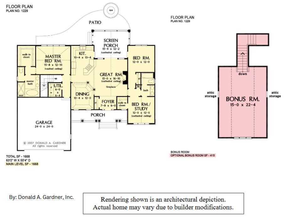 home plan floor plan