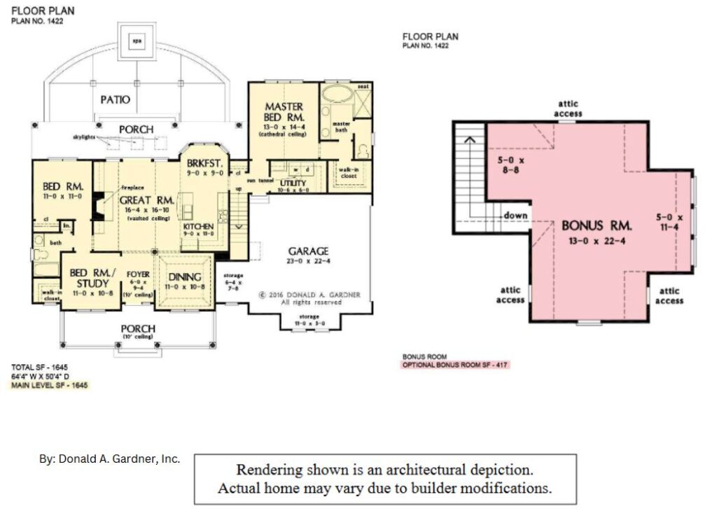 home plan floor plan